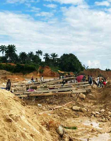 Universal Champion Mining operations in Sierra Leone